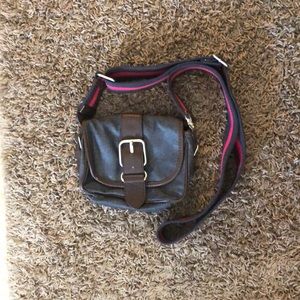 Blue and Brown Aeropostale Purse